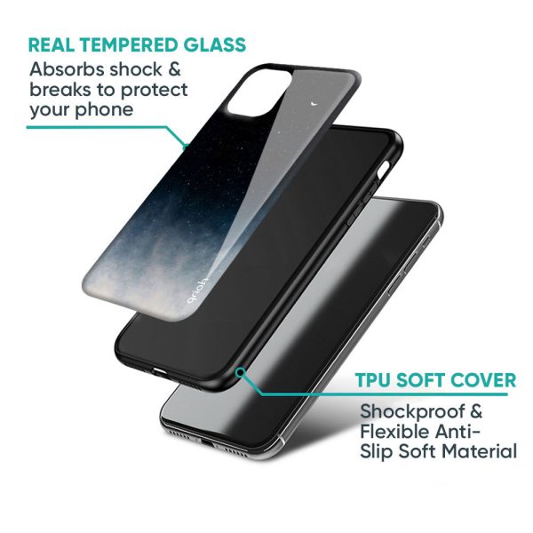 Black Aura Glass Case for Realme C35 For Cheap