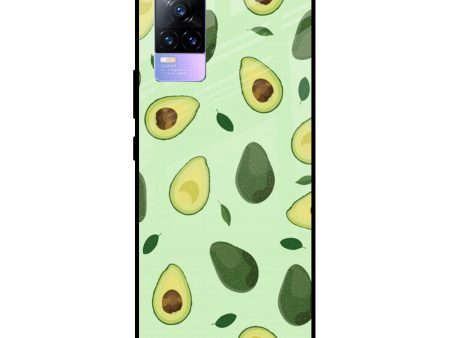 Avocado Green Glass Case For Vivo Y73 Hot on Sale