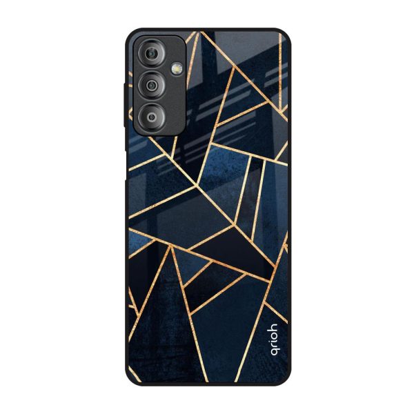 Abstract Tiles Glass Case for Samsung Galaxy F23 5G For Discount