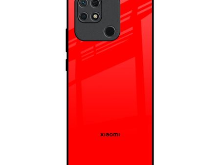 Blood Red Glass Case for Redmi 10 For Sale