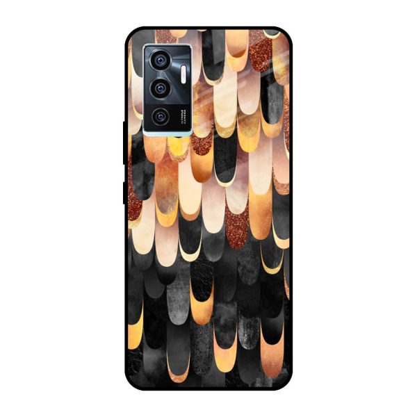 Bronze Abstract Glass Case for Vivo V23e 5G For Discount