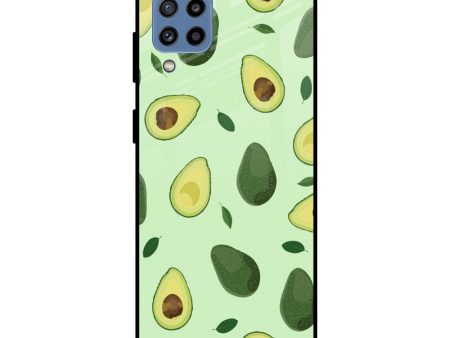 Avocado Green Glass Case For Samsung Galaxy M32 on Sale