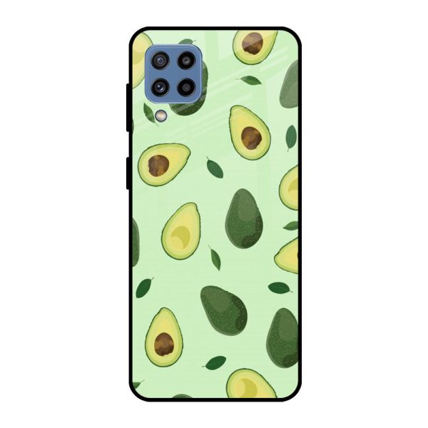 Avocado Green Glass Case For Samsung Galaxy M32 on Sale