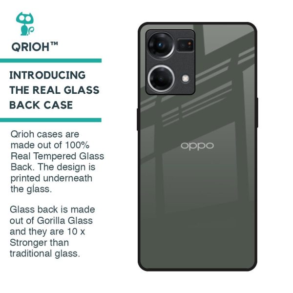 Charcoal Glass Case for OPPO F21 Pro Supply