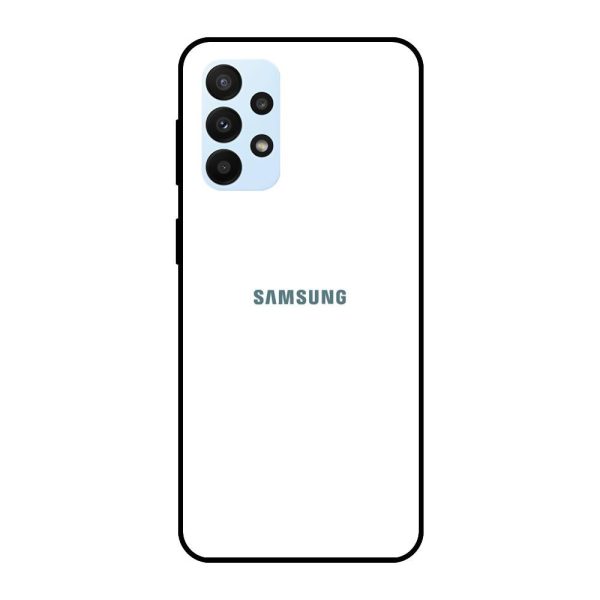 Arctic White Glass Case for Samsung Galaxy A23 For Discount