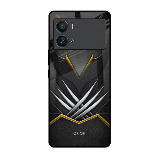 Black Warrior Glass Case for iQOO 9 Pro Discount