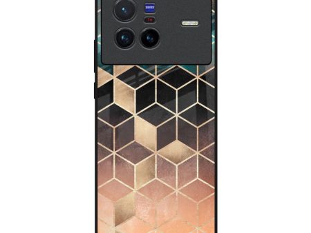 Bronze Texture Glass Case for Vivo X80 5G Sale