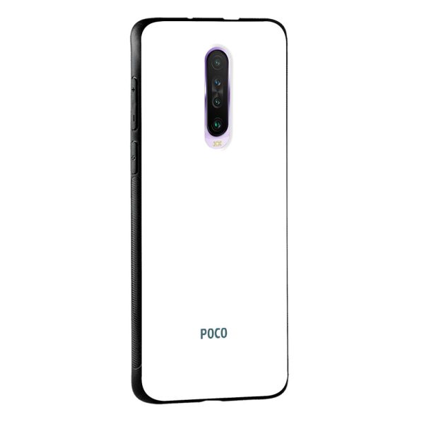 Arctic White Glass Case for Poco F4 5G Sale