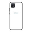 Arctic White Glass Case for Oppo A16K For Sale