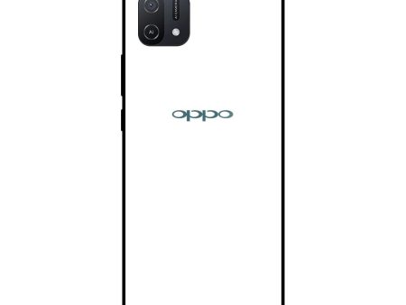 Arctic White Glass Case for Oppo A16K For Sale