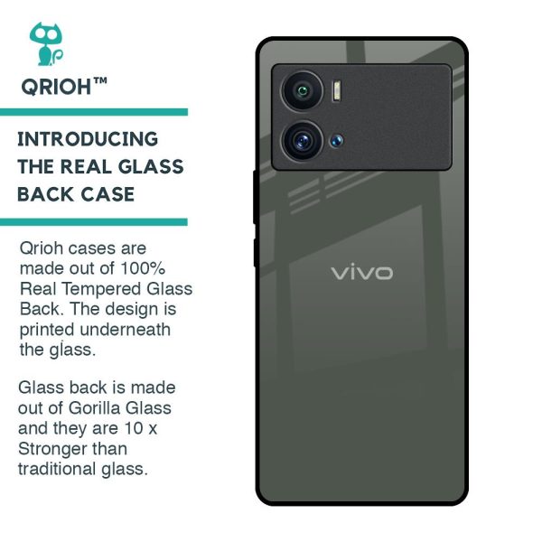 Charcoal Glass Case for iQOO 9 Pro Hot on Sale