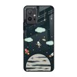 Astronaut Dream Glass Case For Vivo Y75 5G Fashion