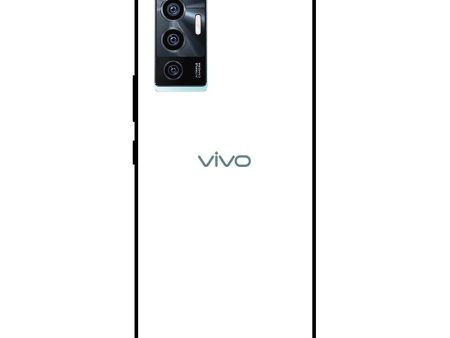 Arctic White Glass Case for Vivo V23e 5G Hot on Sale