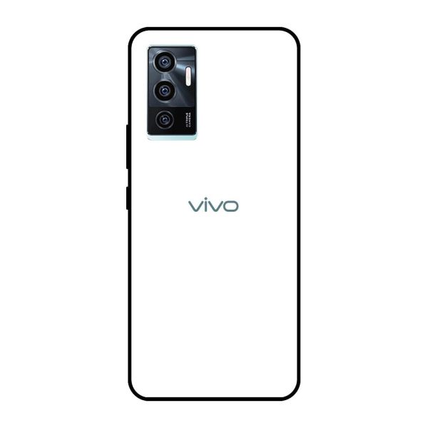 Arctic White Glass Case for Vivo V23e 5G Hot on Sale