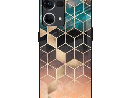 Bronze Texture Glass Case for OPPO F21 Pro Online now