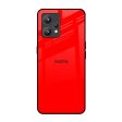 Blood Red Glass Case for Realme 9 Pro Plus Online Sale