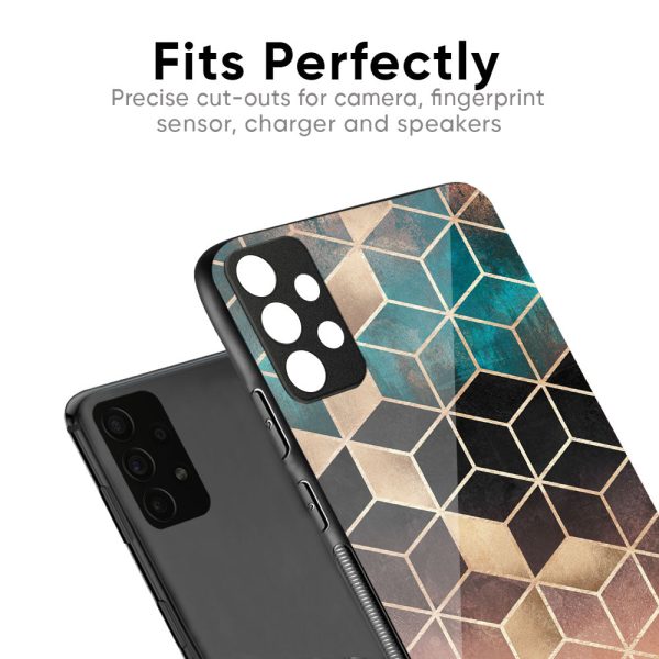 Bronze Texture Glass Case for Realme C35 Supply