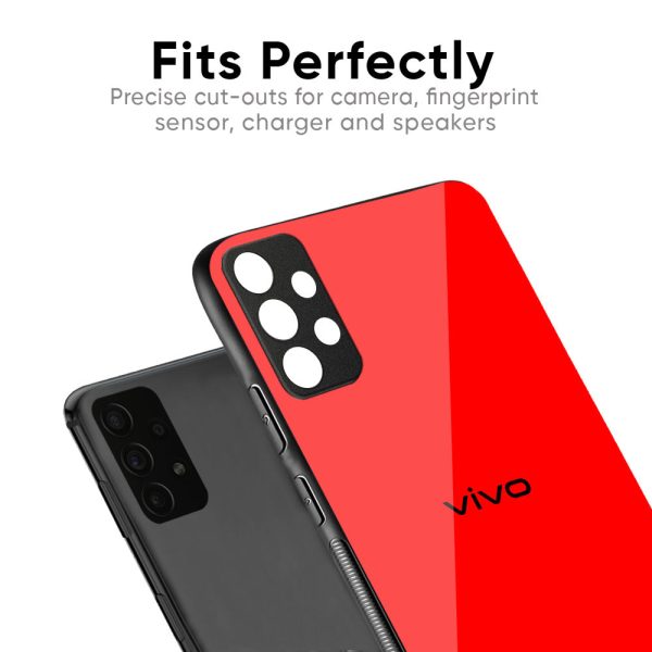 Blood Red Glass Case for Vivo V23e 5G Sale