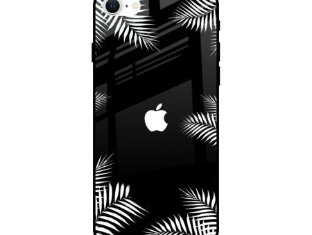 Zealand Fern Design Glass Case For iPhone SE 2022 For Sale