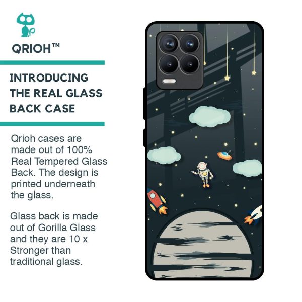 Astronaut Dream Glass Case For Realme 8 Pro Online now