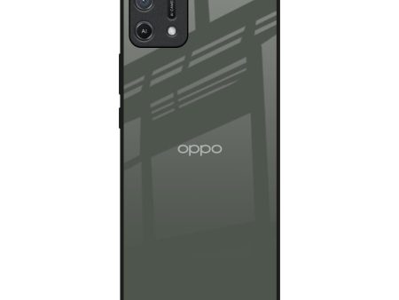 Charcoal Glass Case for Oppo A16K Fashion