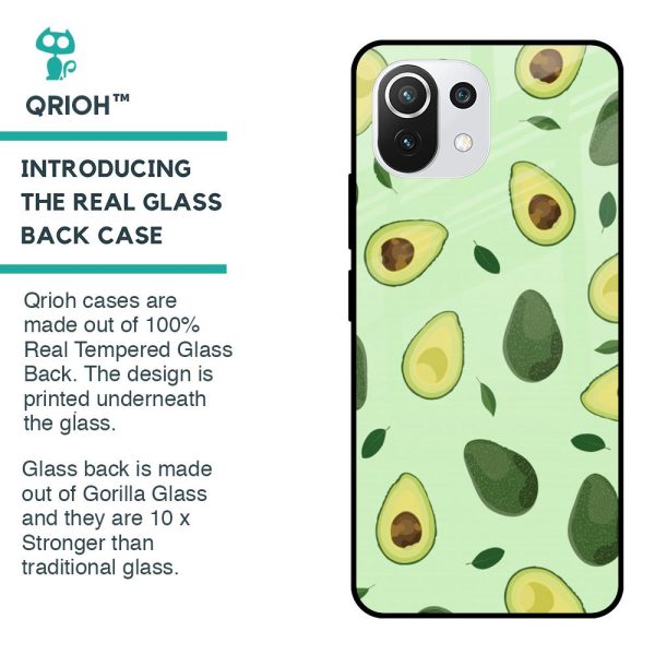 Avocado Green Glass Case For Mi 11 Lite NE 5G For Cheap