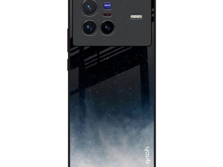 Black Aura Glass Case for Vivo X80 5G on Sale