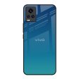 Celestial Blue Glass Case For Vivo Y73 Online