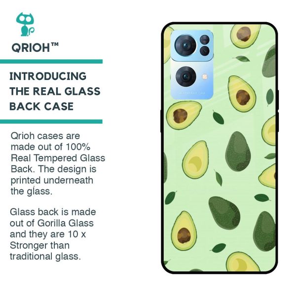 Avocado Green Glass Case For Oppo Reno7 Pro 5G For Discount