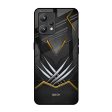 Black Warrior Glass Case for Realme 9 Pro Plus on Sale