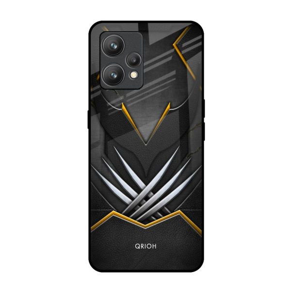 Black Warrior Glass Case for Realme 9 Pro Plus on Sale