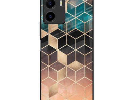 Bronze Texture Glass Case for Vivo Y15s For Cheap