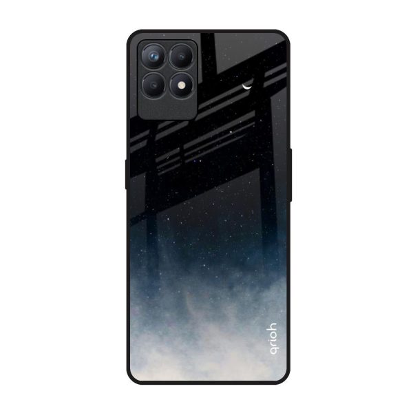 Black Aura Glass Case for Realme Narzo 50 Online Hot Sale