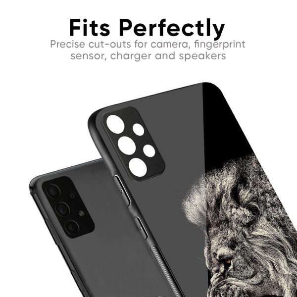 Brave Lion Glass Case for Samsung Galaxy A23 For Cheap