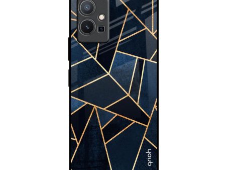 Abstract Tiles Glass Case for Vivo Y75 5G For Cheap