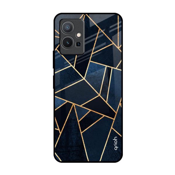 Abstract Tiles Glass Case for Vivo Y75 5G For Cheap