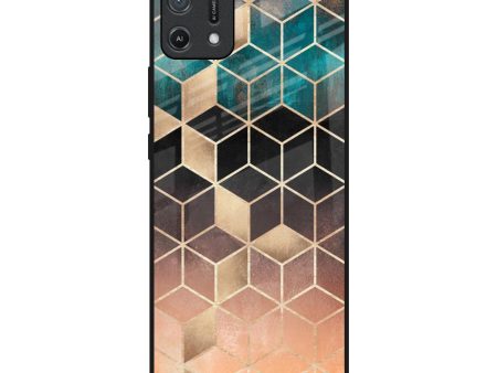 Bronze Texture Glass Case for Oppo A16K on Sale