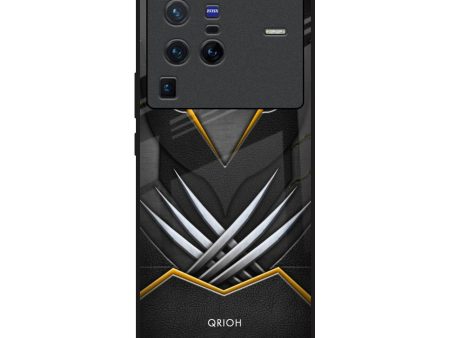 Black Warrior Glass Case for Vivo X80 Pro 5G Online now