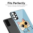 Adorable Cute Kitty Glass Case For Mi 11i HyperCharge Online Sale