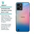 Blue & Pink Ombre Glass case for Realme C31 Hot on Sale