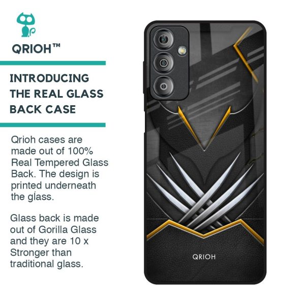 Black Warrior Glass Case for Samsung Galaxy F23 5G Online now