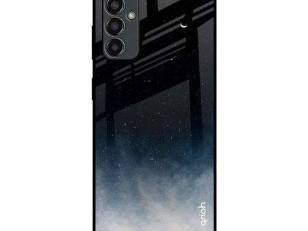 Black Aura Glass Case for Samsung Galaxy F13 For Sale