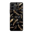 Autumn Leaves Glass Case for Vivo Y15s Online