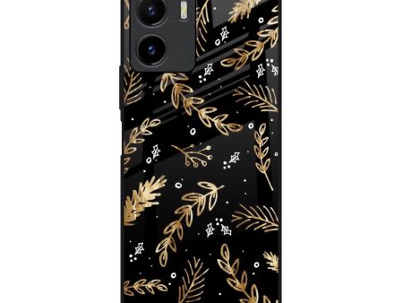 Autumn Leaves Glass Case for Vivo Y15s Online