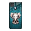 Adorable Baby Elephant Glass Case For Realme C25 For Discount