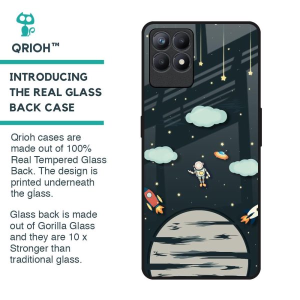 Astronaut Dream Glass Case For Realme Narzo 50 Online Sale