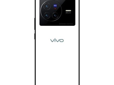 Arctic White Glass Case for Vivo X80 5G Online