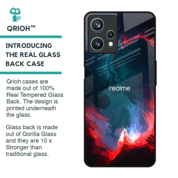 Brush Art Glass Case For Realme 9 Pro 5G Online Hot Sale