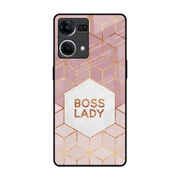 Boss Lady Glass Case for OPPO F21 Pro Discount