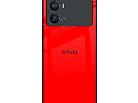 Blood Red Glass Case for iQOO 9 Pro For Discount